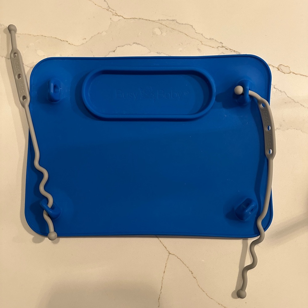 Blue Silicone Placemat